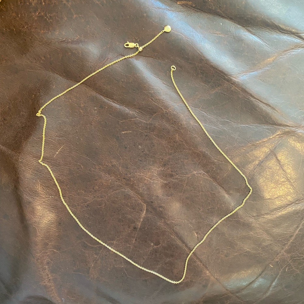 Monica Vinader 24 inch chain - gold plated sterling silver